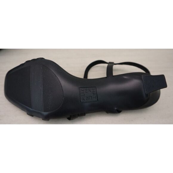 Naturalizer I9063S1001 WMN Sz 7.5M Black Faux Leather Galaxy Dress Sandals - Picture 12 of 16